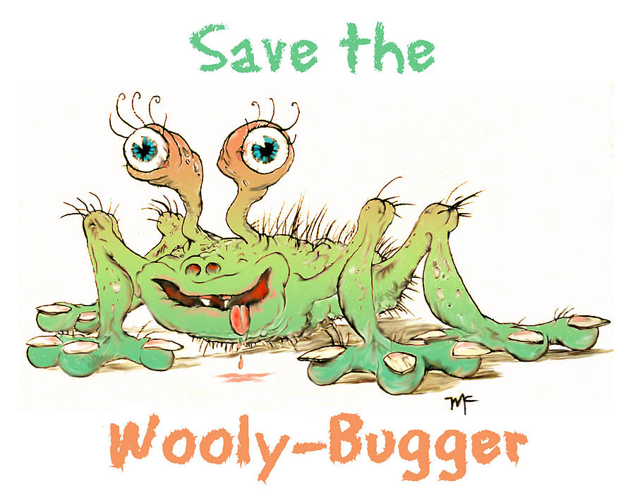 Save the Wooly-Bugger Photograph by Duane McCullough