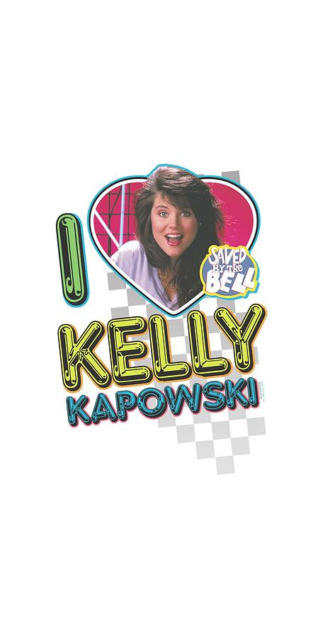 Saved By The Bell Digital Art - Saved By The Bell - I Love Kelly by Brand A
