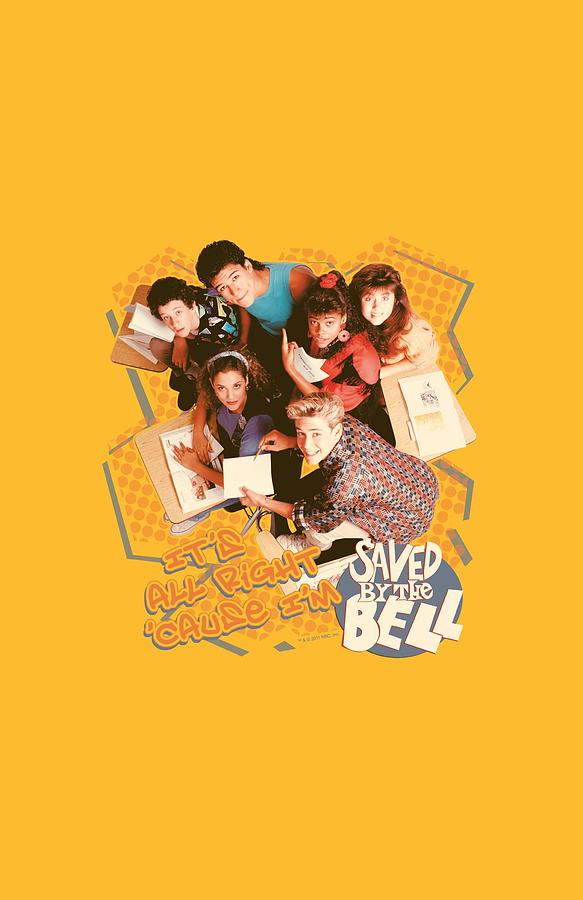 Saved By The Bell Digital Art - Saved By The Bell - Its All Right by Brand A