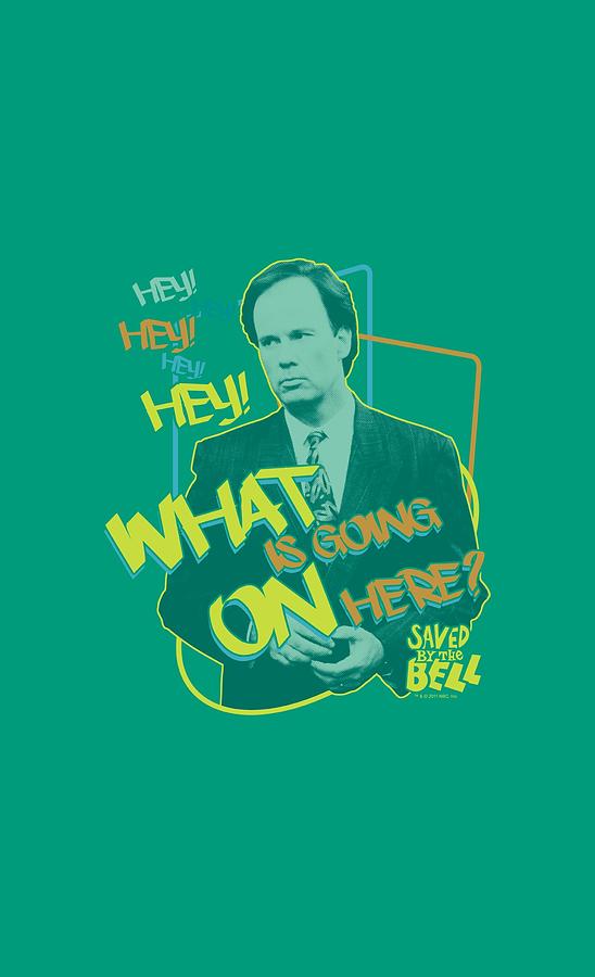 Saved By The Bell Digital Art - Saved By The Bell - Mr. Belding by Brand A