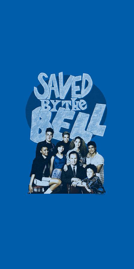 Saved By The Bell Digital Art - Saved By The Bell - Retro Cast by Brand A