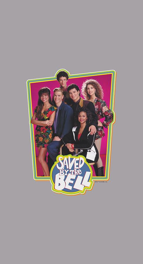 Saved By The Bell Digital Art - Saved By The Bell - Saved Cast by Brand A