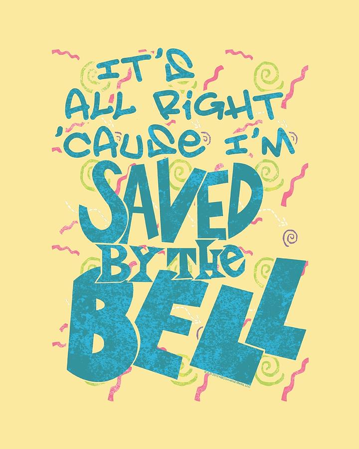 Saved By The Bell Digital Art - Saved By The Bell - Saved by Brand A