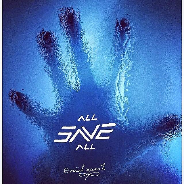 Typography Photograph - Save.

all Save All.

together We by Ridza MH