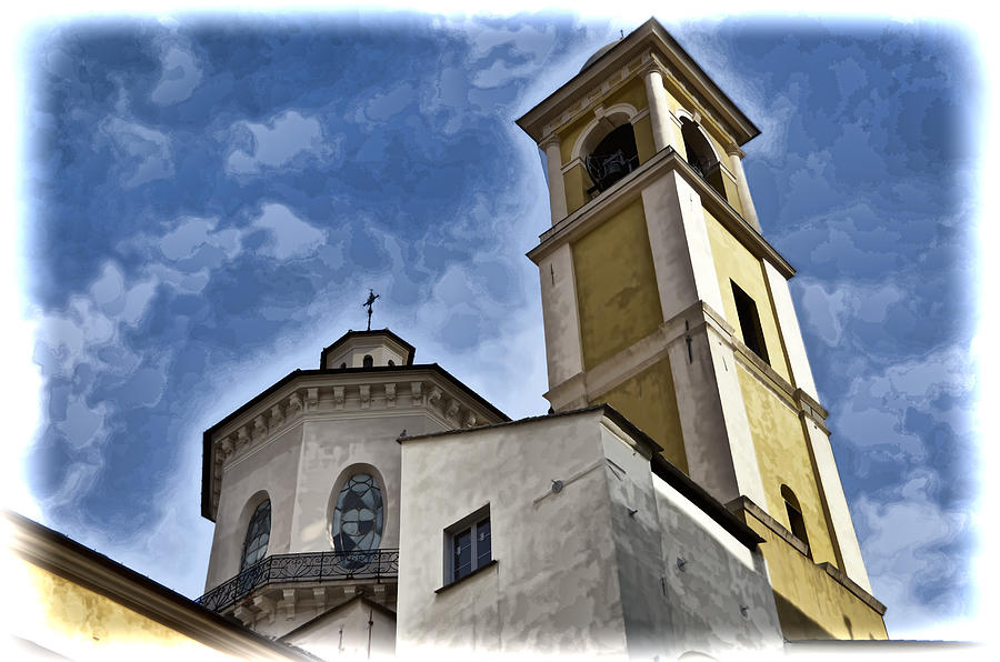 Savona Photograph - Savona Italy Church by Jon Berghoff