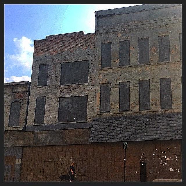 Saw This Old Building In River West Photograph by Lance Flint