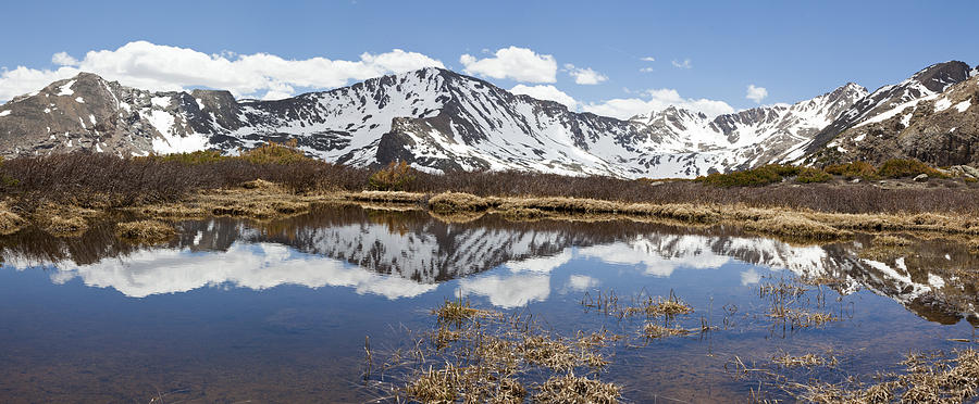 Mountain Photograph - Sawatch Range in Spring by Sean McClay