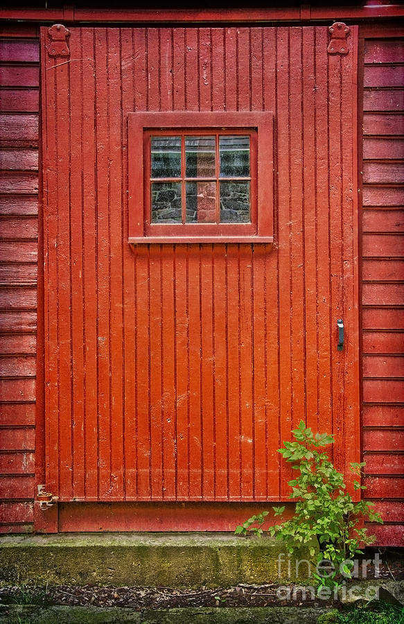 Sawmill Door Photograph by Debra Fedchin