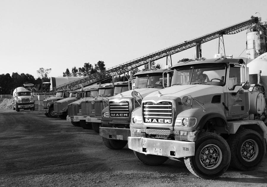 Sawmill Trucks 2 Photograph by Laurie Tsemak