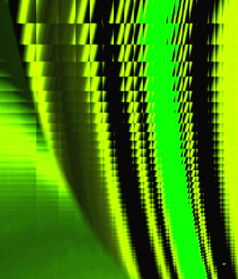 Sawtooth Abstract 1 Digital Art by Will Borden