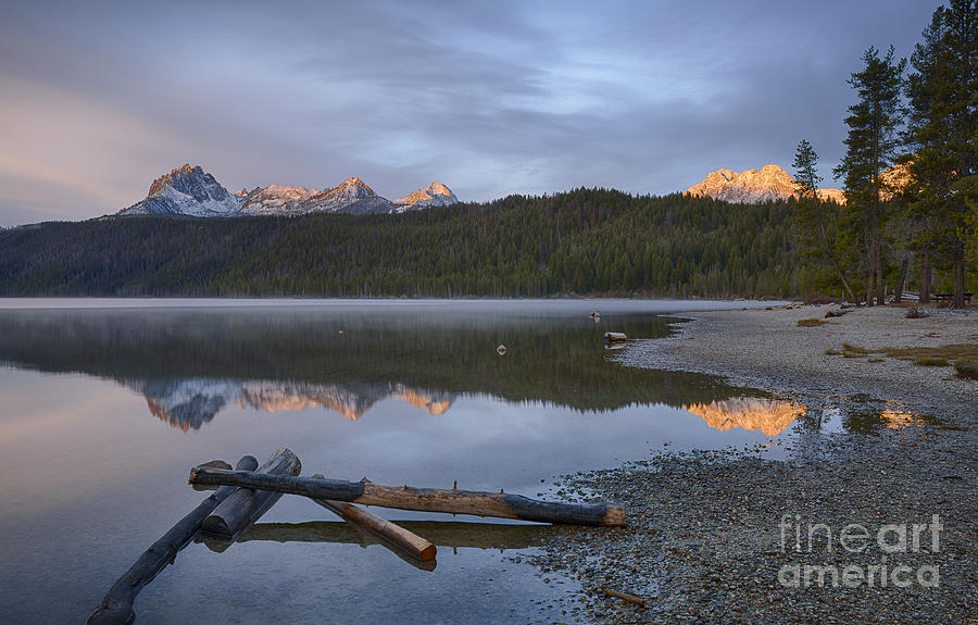 Nature Photograph - Sawtooth Dawn by Idaho Scenic Images Linda Lantzy