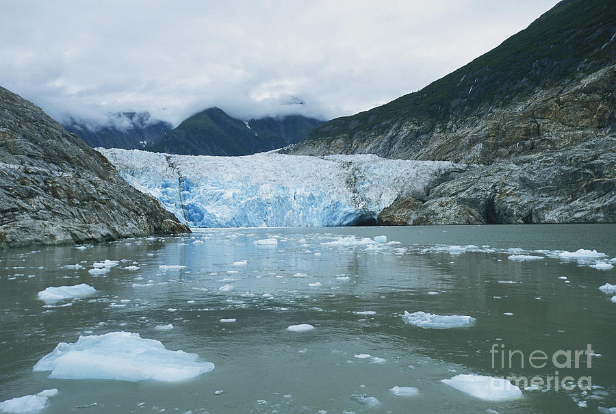 Sawyer Glacier Photograph by William H. Mullins