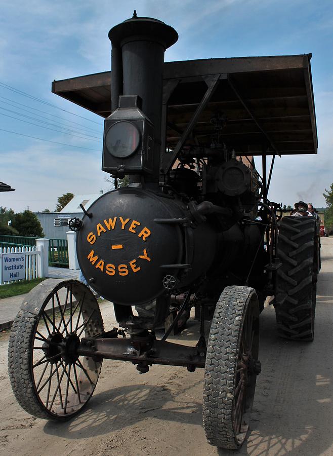 Sawyer Massey Steam Tractor Photograph by Karl Anderson