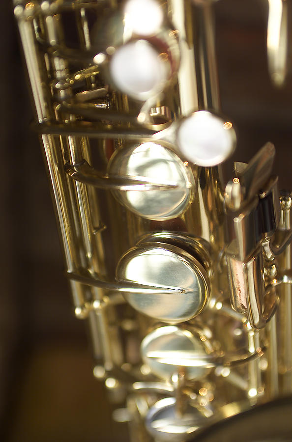 Saxophone Close Up Photograph by Jon Neidert
