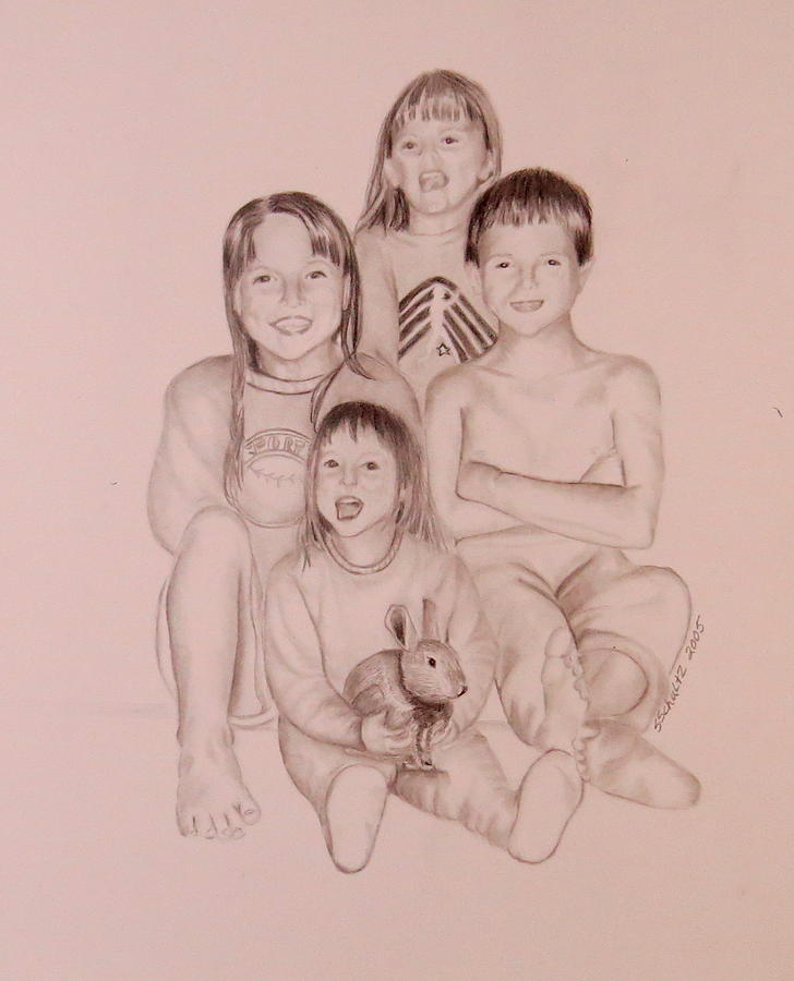 Say Cheese Drawing by Sharon Schultz