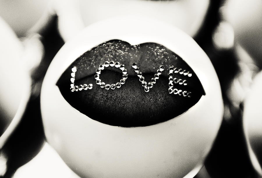 Say Love. Love Project Photograph by Jenny Rainbow