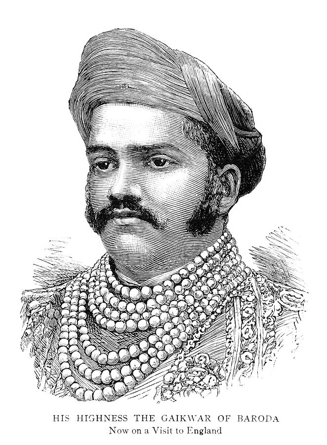 Sayajirao Gaekwad IIi (1863-1939) by Granger