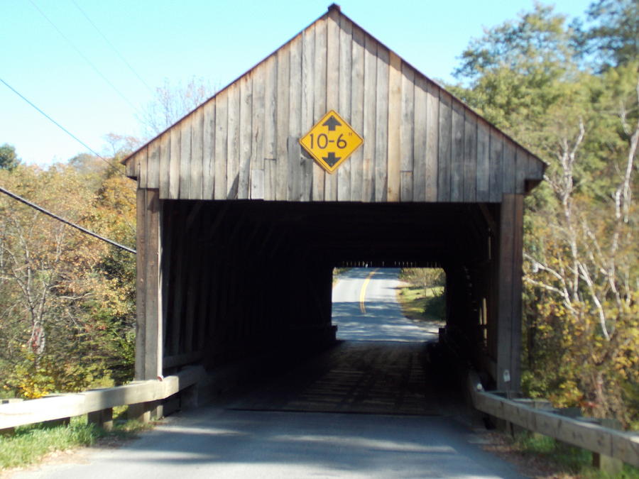 Sayres Covered Bridge Photograph by Catherine Gagne