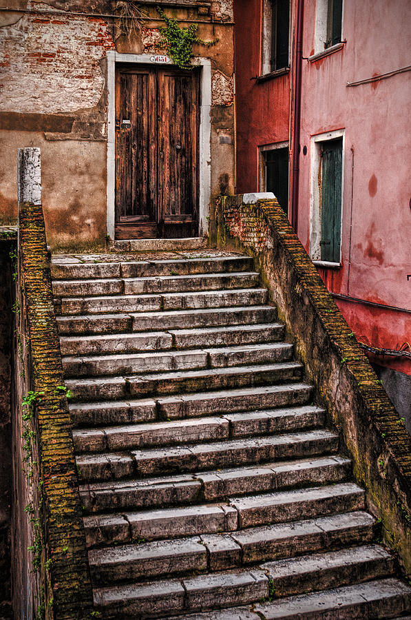Stairway Photograph by Mick Burkey
