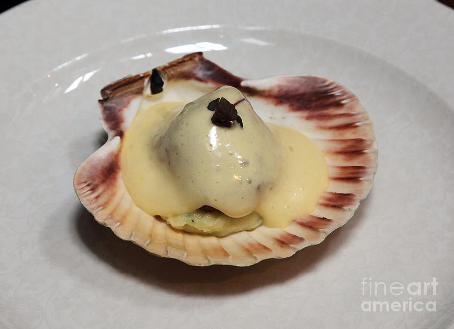 Scallop Fade Street Social Dublin Photograph by Ros Drinkwater Fine