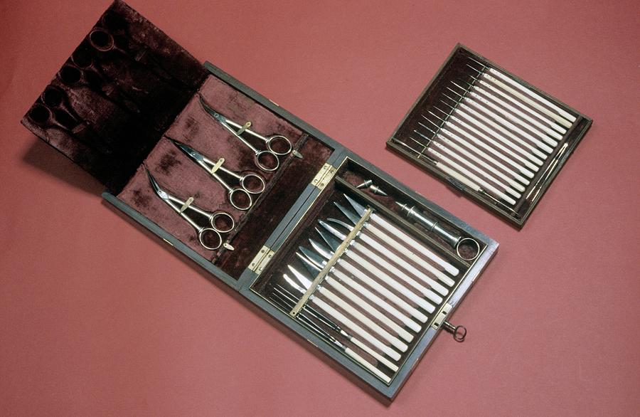 Ivory Photograph - Scalpels For Eye Surgery by Science Photo Library