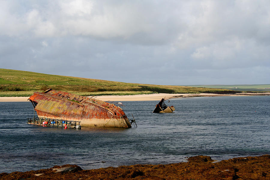 Scapa Flow - Orkney islands Photograph by Luisa Azzolini