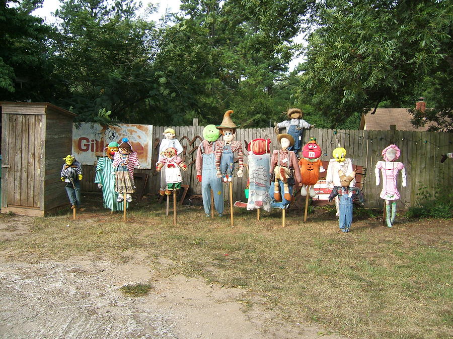 Scarecrow City 2007 001 Photograph by George Bostian