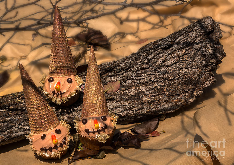 Scarecrow Cupcakes Photograph by Iris Richardson