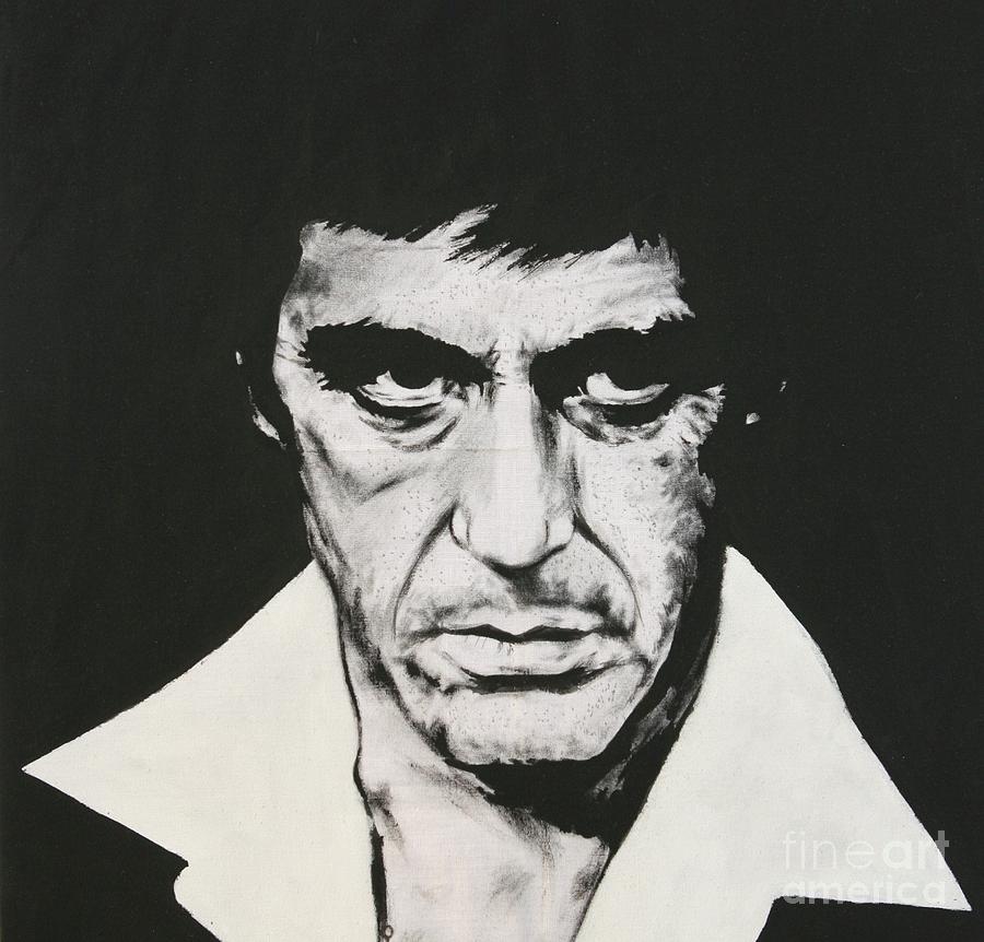 Scarface Painting by Teodosio Sectio Aurea | Fine Art America