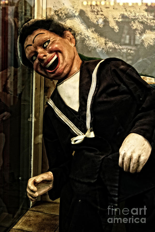 Scary Sailor Puppet Photograph by Doc Braham