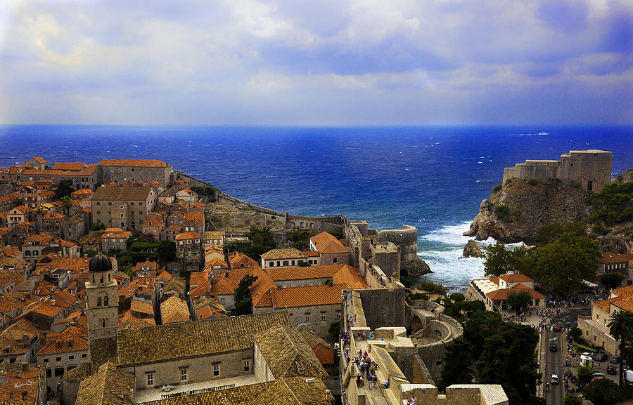 Scene From Above - Dubrovnik Photograph by Madeline Ellis