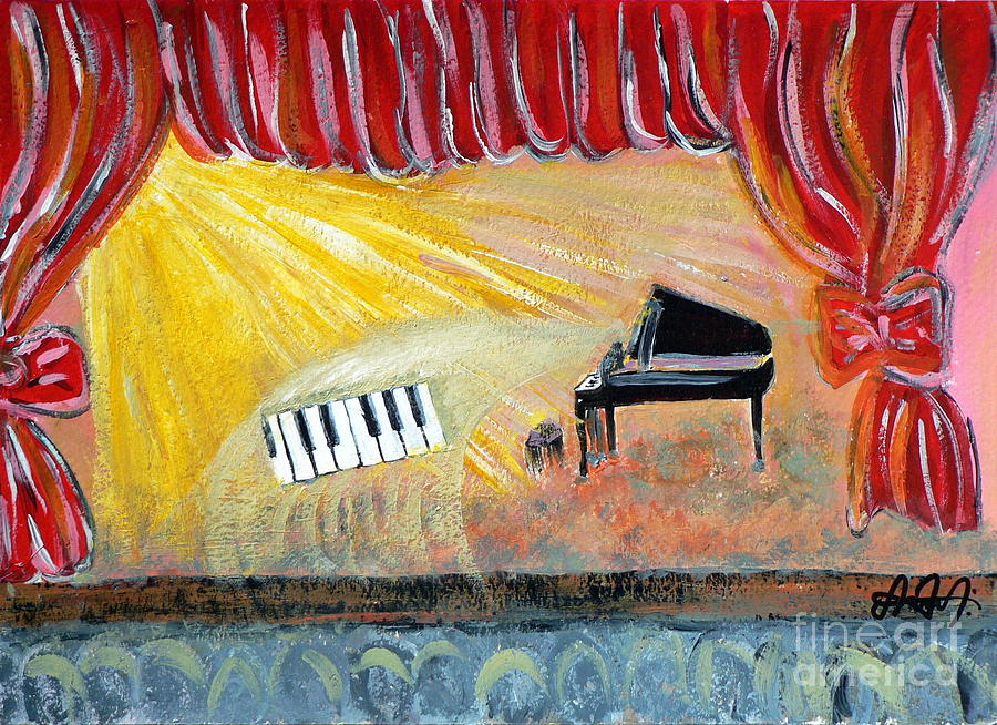 Music Painting - Scene I by Anna Mihaylova