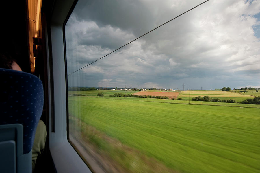 Scenery From Train Window Photograph by Thomas Winz