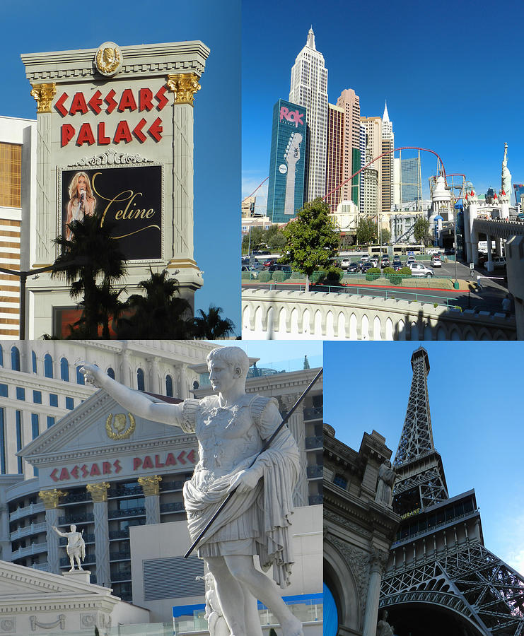 Scenes from Las Vegas Digital Art by Cathy Anderson