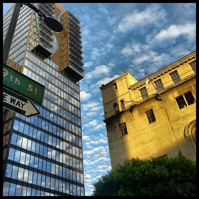 Skyscraper Photograph - Scenes From The City-- Old Meets New by Kevin Previtali