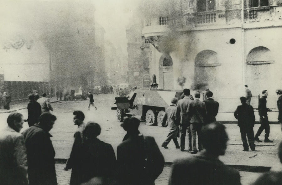 Scenes From The Revolt In Hungary Photograph by Retro Images Archive