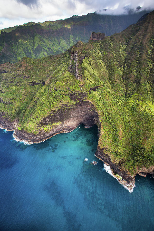 Scenic Aerial Views Of Kauai From Above Photograph by Matthew Micah Wright