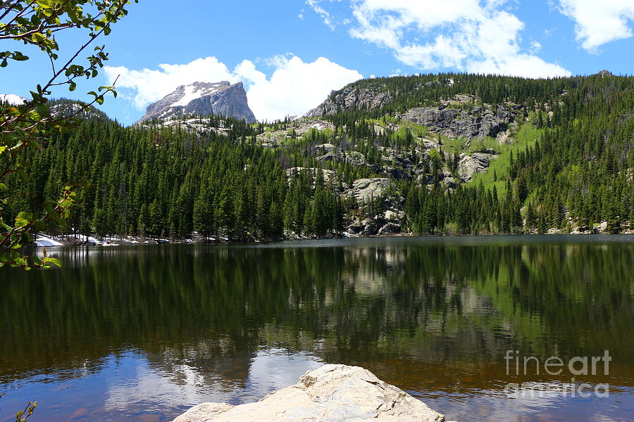 Scenic Bear Lake - Rocky Mountains NP Photograph by Christiane Schulze Art And Photography