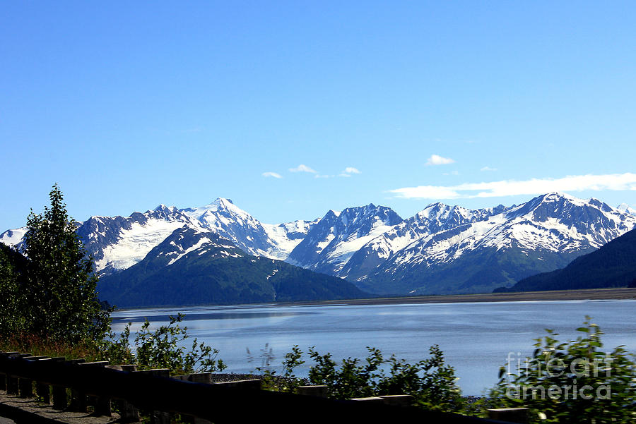 Scenic Byway in Alaska Photograph by Kathy  White