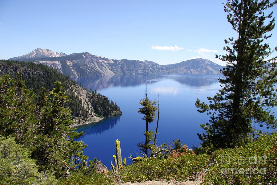 Scenic Crater Lake  Photograph by Christiane Schulze Art And Photography