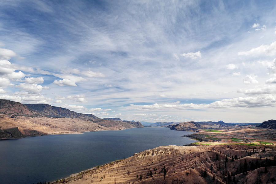 Scenic Kamloops Lake, Canada Photograph by Toos