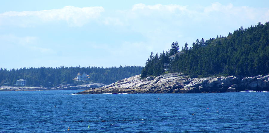 Scenic Maine Coast Photograph by Lois Lepisto