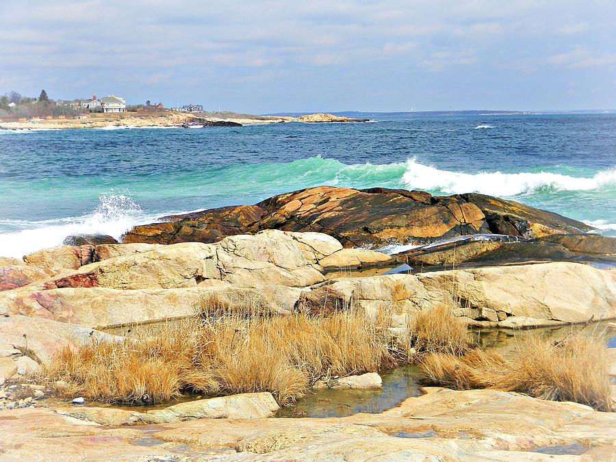 Spring Photograph - Scenic Narragansett by Diane Valliere