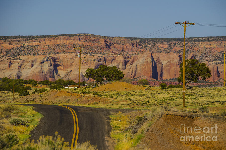 Scenic Route 66 Through Arizona Photograph by Deborah Smolinske