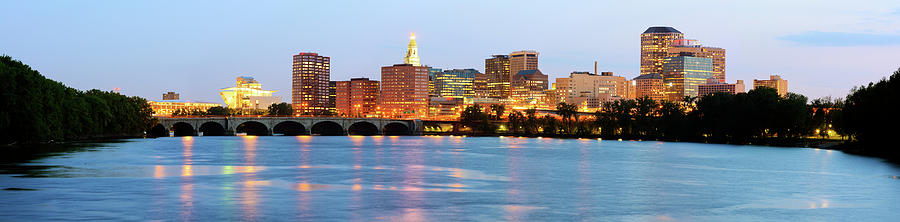 Scenic Skyline View Of Hartford, Ct Photograph by Chbd