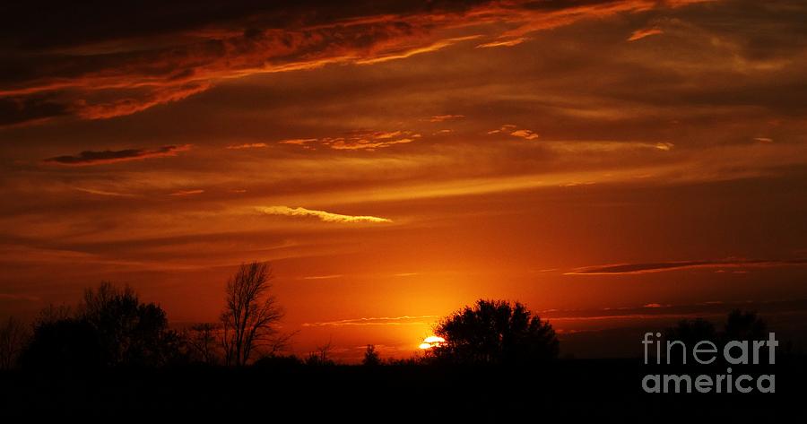 Scenic Sunset Photograph by J L Zarek