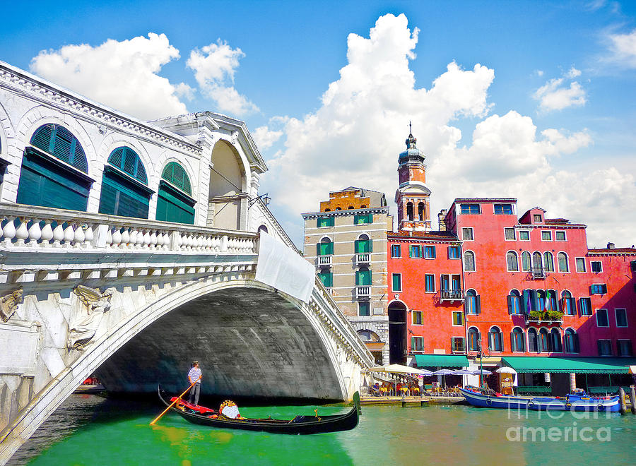 Scenic Venice Photograph by JR Photography
