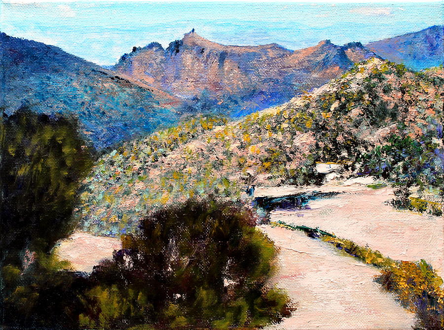 Scenic View Painting by M Diane Bonaparte