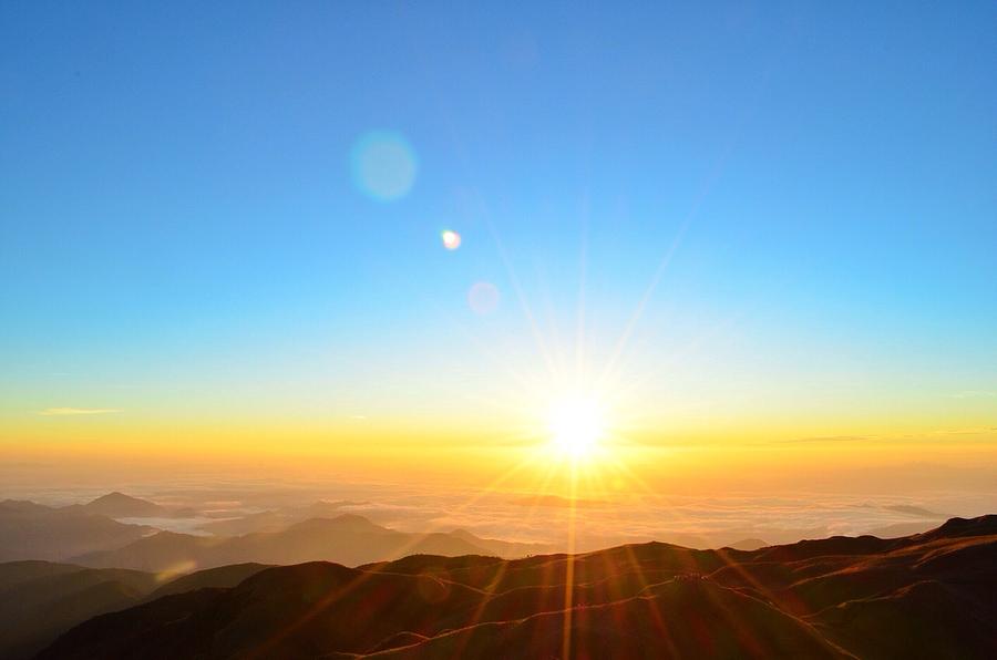 Scenic View Of Sunrise By Arturo Rafael Enriquez Eyeem