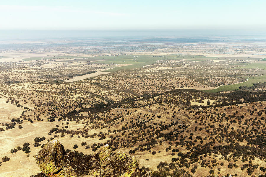 Scenic View Of The Central Valley Photograph by Ron Koeberer Scenic View Of The Central Valley Photograph by Ron Koeberer
